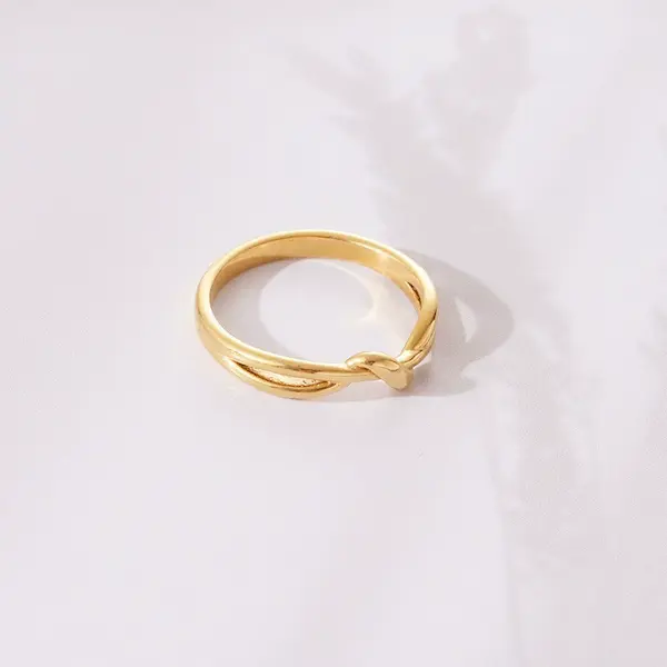 Tie a knot color guaranteed ring 86