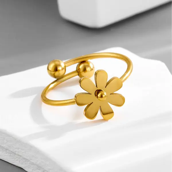 Adjustable daisy color guaranteed ring 10