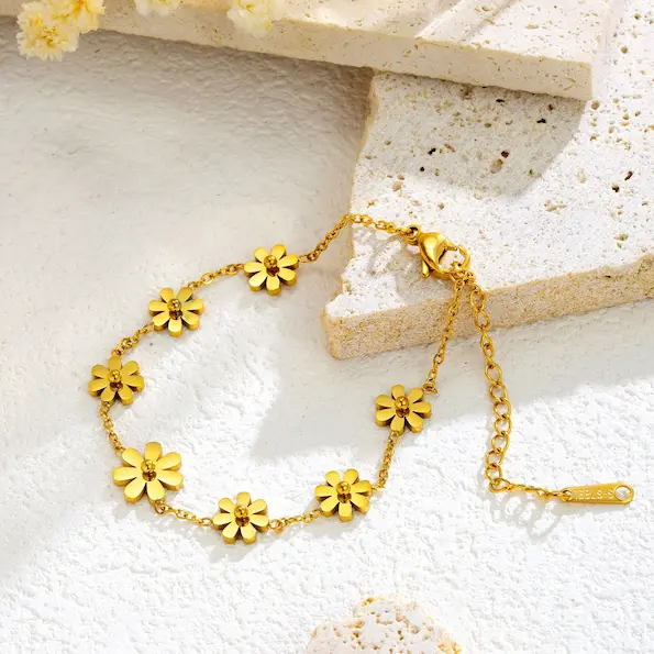 Daisy flower color guaranteed bracelet 29