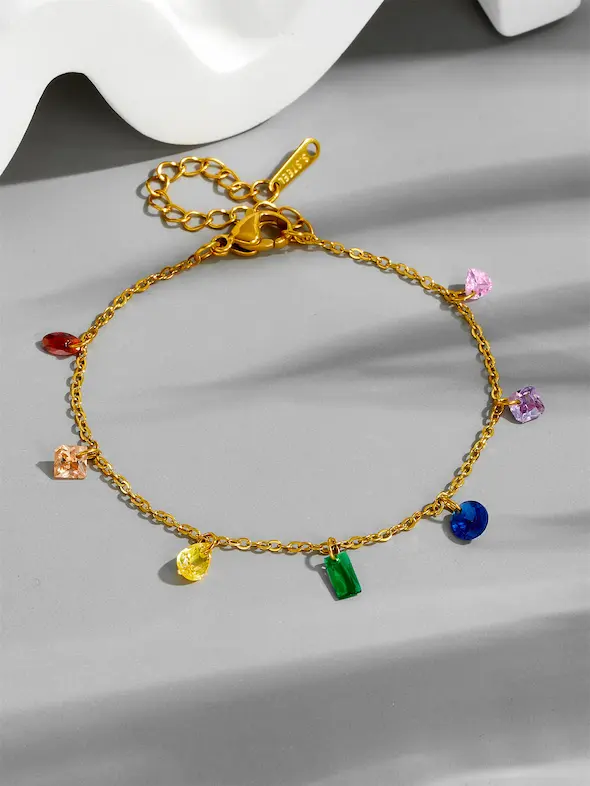 Seven color stone color guaranteed bracelet 57