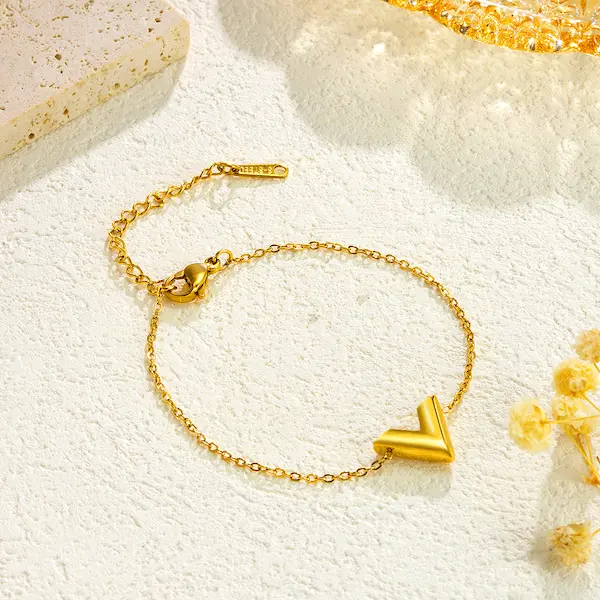 V shaped color guaranteed bracelet 160