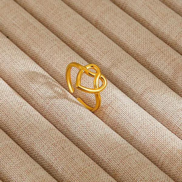 Adjustable love color guaranteed ring 237