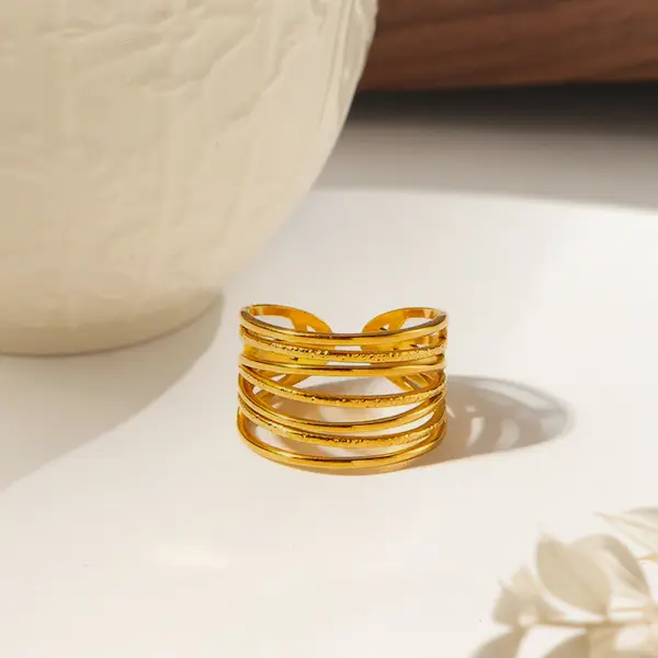 Multi layered color guraranteed ring 272