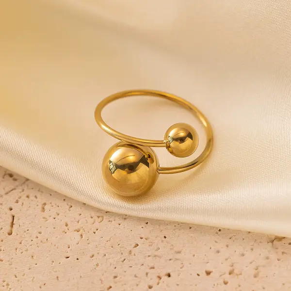 Double ball color guaranteed ring 444