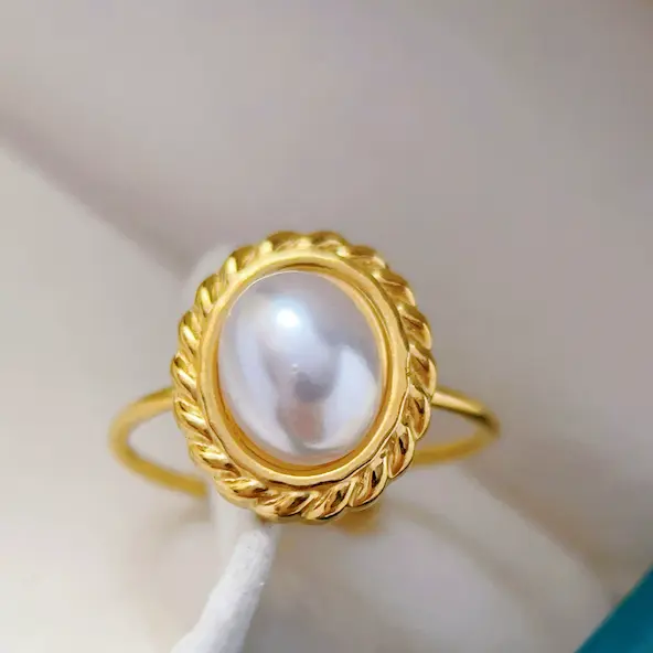 Peal color guaranteed ring 488