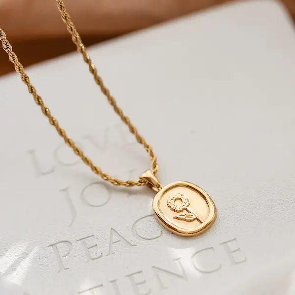 Sunflower color guaranteed necklace 475