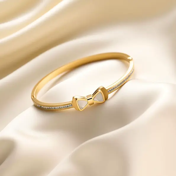 Bow color guaranteed bangle 507