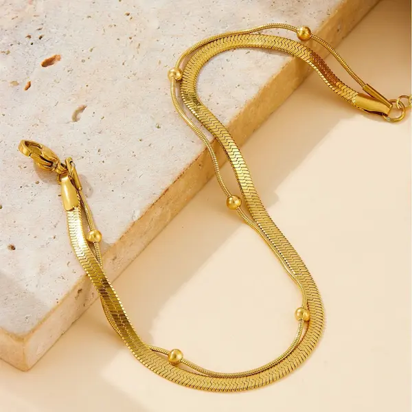 Round beads blade chain color guaranteed payel 541
