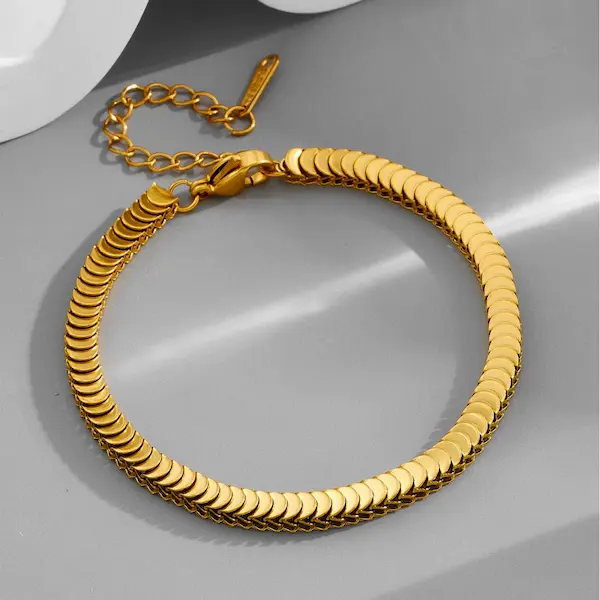 Fish bone color guaranteed bracelet 526